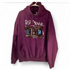 Rolling Loud Concert B2SS x RL LA19 Big Movie Purple Hoodie Size XL